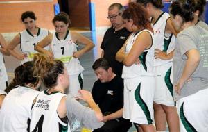 Imatges del partit del Sènior femení del CB Sitges