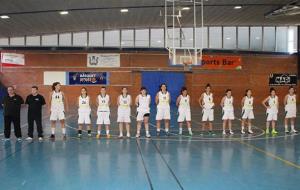 Imatges del partit del Sènior femení del CB Sitges