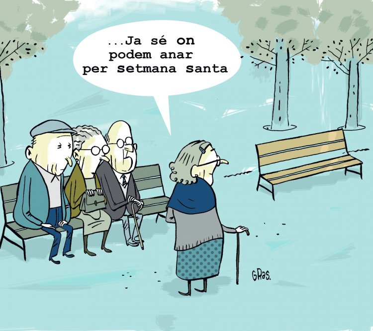 Ja sé on podem anar per setmana santa