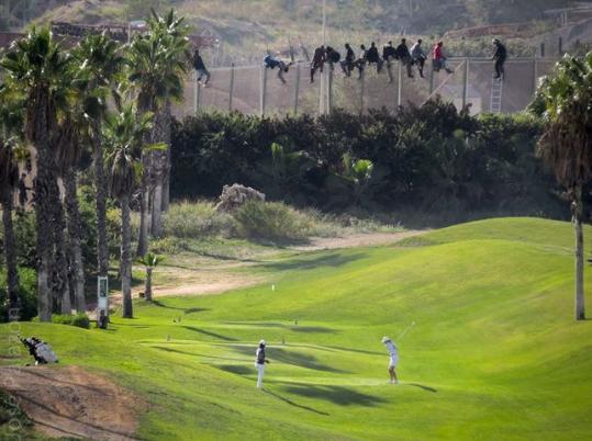 José Palazón-Prodein. Immigrants a Melilla