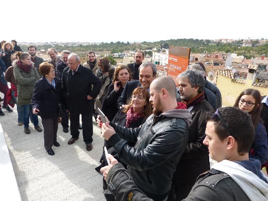 Ajuntament de Calafell. Inauguració de la nova museïtzació del Castell de Calafell