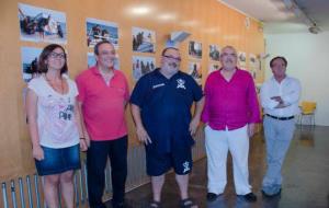 Ajuntament de Calafell. Inauguren lexposició del 25è. aniversari del retorn del Bot Salvavides  
