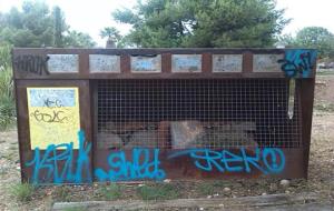 Incivisme a les restes arqueològiques 