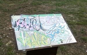 Incivisme a les restes arqueològiques 