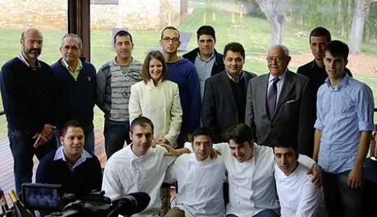 Eix. Integrants del grup Terra i Taula
