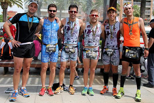 Eix. Ivan Sanchez, Albert Pernau, Oscar Ventosa, Blai Sanchez, Roger Tobal, i Xavi Sanchez