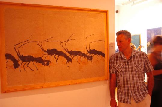 Ajuntament de Sitges. Jesús Movellán, guanyador del concurs de pintura Sanvicens