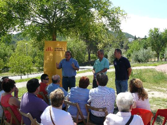 ERC. Joan Tardà presenta ERC a Olivella