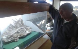 Roger Vives. Josep Rovira, extreballador duna de les fàbriques que explotaven els jaciments de guix, és el creador del Museu de Geologia i del Guix d