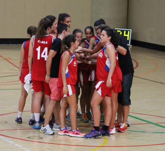 Eix. Junió femení A del CB Samà