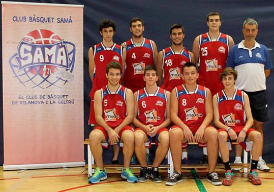 Eix. Júnior masculí 98 del CB Samà