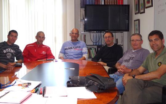 Eix. Junta directiva del Club Atletisme Canyelles