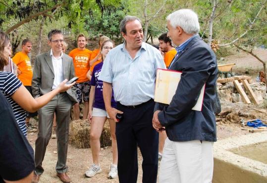 Ajuntament de Calafell. La Ciutadella Ibèrica de Calafell acull la 3a edició del Camp de Treball Internacional de Joventut 