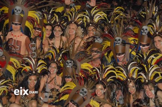 Xavier Rondón. La colla de carnaval Érem Pocs, de Sitges