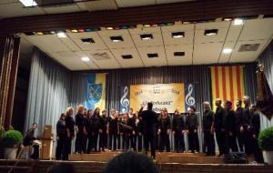 Coral Laroc. La Coral Laroc fa vibrar el públic de Bühl amb un concert dinàmic i emotiu 