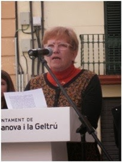 EIX. La historiadora Rosa Toran, responsable de larxiu i documentació de lAmical de Mauthausen
