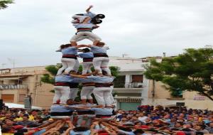 La Jove de Vilafranca, sisena colla al Concurs de Castells de 7 de Torredembarra