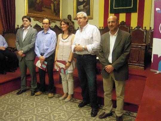Ajuntament de Vilafranca. La Mancomunitat Finança premia dues iniciatives empresarials de lAlt Penedès i el Garraf
