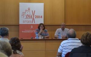 Ajuntament de Sitges. La periodista i escriptora, Patrícia Gabancho, culmina les xerrades Diàlegs del Tricentenari parlant de les dones del 1714