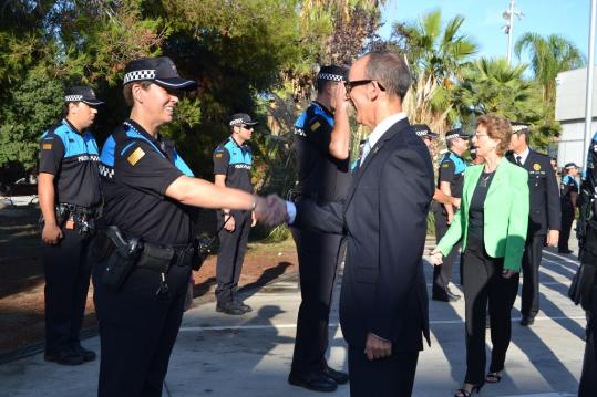 Ajuntament de Sitges. La policia local renova el vestuari coincidint amb la celebració del patró