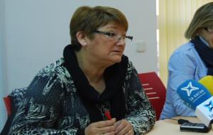 Ajuntament de Cubelles. La regidora de Benestar Social, Ma. Lluïsa Romero