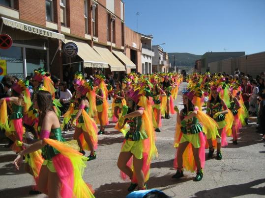 Ajuntament d'Olèrdola. La rua de Sant Pere Molanta 