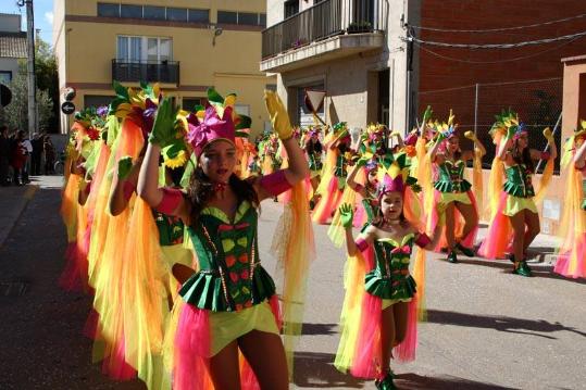 Sta Margarida  els Monjos. La rua de Santa Margarida i els Monjos