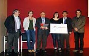 Ajuntament de Vilafranca. Laia Martí, autora del logotip de Vilafranca 2015