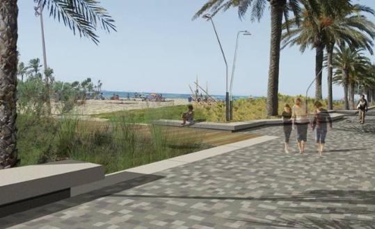 Ajuntament de Calafell. LAjuntament de Calafell inicia el procés de licitació de les fases 2 i 3 del passeig marítim de Calafell