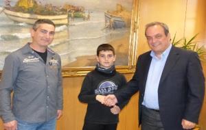 Ajuntament de Calafell. LAjuntament de Calafell, patrocinador del corredor de motos calafellenc Àlex Toledo