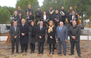 Ajuntament de Sitges. LAjuntament distingeix la Cobla Sitgetana en el seu 50è aniversari