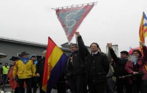 EIX. L'Amical de Mauthausen, als actes de commemoració de l'alliberament del Camp.