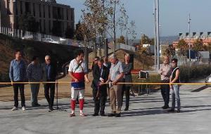 Ajuntament de l'Arboç. L'Arboç inaugura la Rambla del Ball de Bastons