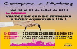 Ajuntament de L'Arboç. L'Arboç posa en marxa una campanya per fomentar el comerç local