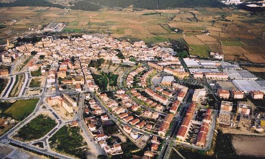 Ajuntament de L'Arboç. LArboç, vista panoràmica