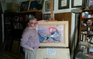 Ajuntament de Sitges. Lartista Josep Maria Rosselló cedeix a Sitges prop de 40 obres
