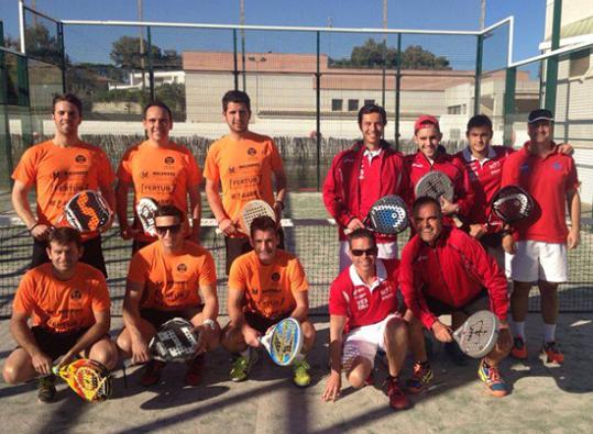Eix. L'equip de Pàdel del CTT Vilanova