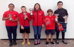 L'equip d'optimist del CNV