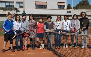 Lequip femení del Club Tennis Vilanova