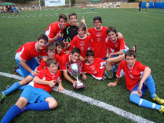 Eix. L'equip guanyador del torneig