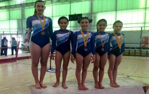 Eix. Les gimnastes de la Fundació