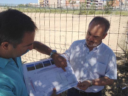 Ajuntament de Vilafranca. Les obres del nou institut de Vilafranca ja han començat als terrenys de La Girada