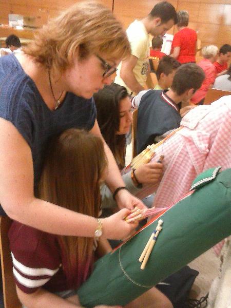 S. Sedó. Les puntes de coixí han centrat el Crèdit de Síntesi sobre LArboç
