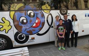 Ajuntament de Vilanova. L'escola Canigó de Vilanova guanya el I Concurs de Dibuix de Monbús