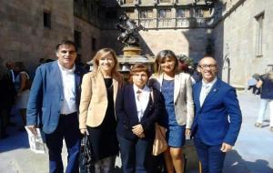 Lluís Giralt, Neus Lloveras, Rosa Huguet, Noemí Cuadra i Miquel Forns