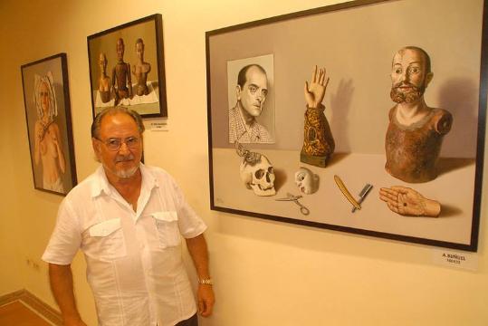 Ajuntament de Sitges. L'obra més recent de Manuel Blesa a l'Edifici Miramar