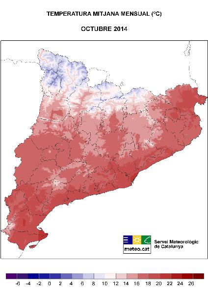 EIX. L'octubre ha estat dels més càlids del darrer segle a Catalunya, i molt sec al litoral