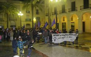 Manifestació silenciosa en contra de la violència de gènere