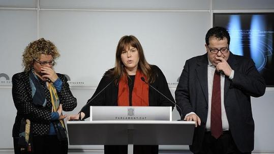 Eix. Marina Geli, Nuria Ventura y Joan Ignasi Elena