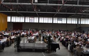 Ajuntament de Vilafranca. Més de 650 persones assisteixen al berenar de la Gent Gran de Vilafranca